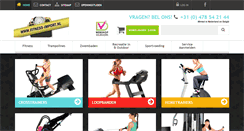 Desktop Screenshot of fitness-import.nl